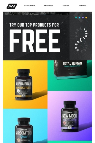 Try Our Top Products for FREE!