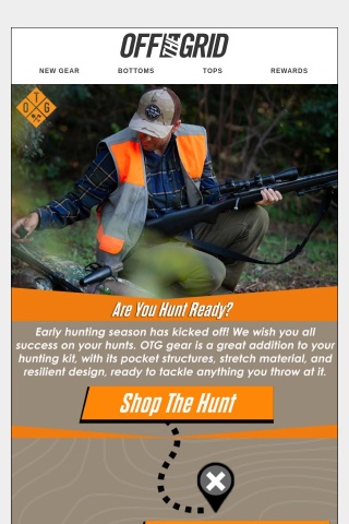 Are You Hunt Ready? We Got You Covered 🦌