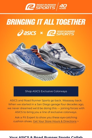 AWESOME: Your ASICS + Road Runner Sports Collab