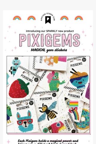 ✨ Just Dropped: PIXIGEMS! ✨
