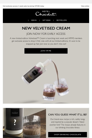 NEW Velvetised Cream coming soon 🥃