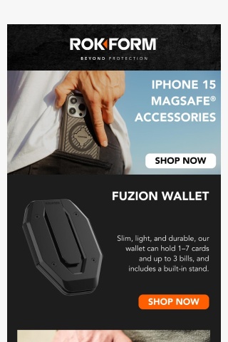 Accessorize Your iPhone 15 with MagSafe®!