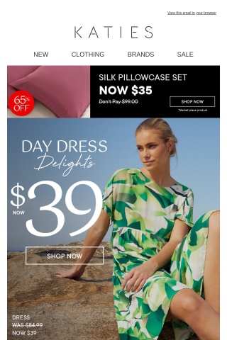 Gone in a FLASH! $39* Dresses | Today Only