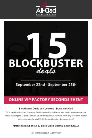 15 Blockbuster VIP Deals You Don't Want to Miss!