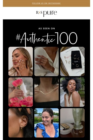 The next #Authentic100 are here!