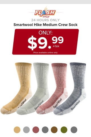 🔥  24 HOURS ONLY | SMARTWOOL SOCK | FLASH SALE