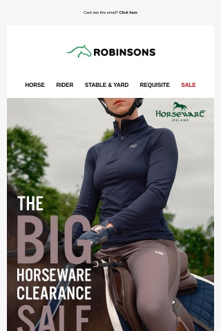 The BIG Horseware Clearance Sale 🏇