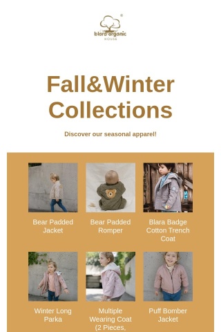 It's cold outside. Keep your Baby Cozy and Warm from Our Fall & Winter Collection!!