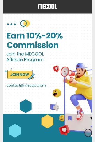 👉 Join the MECOOL Affiliate Program, Earn 10%-20% Commission
