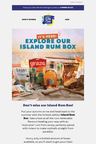 Island Rum Box is revealed!🌴🤩