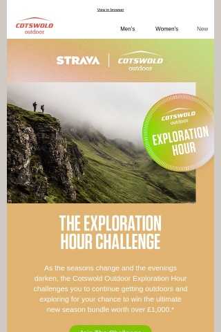 Strava | Exploration hour challenge