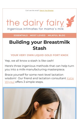 How to build your breastmilk stash 🧼