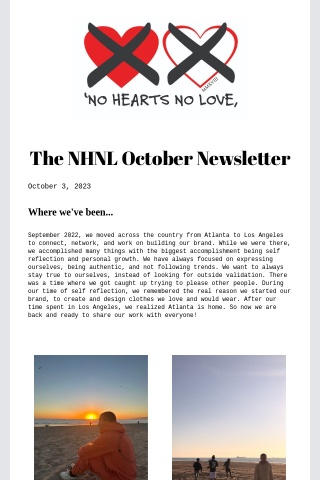 New Monthly Newsletter!