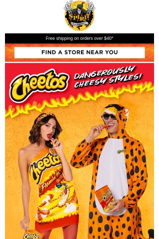 🔥 HOT Cheetos costumes & décor