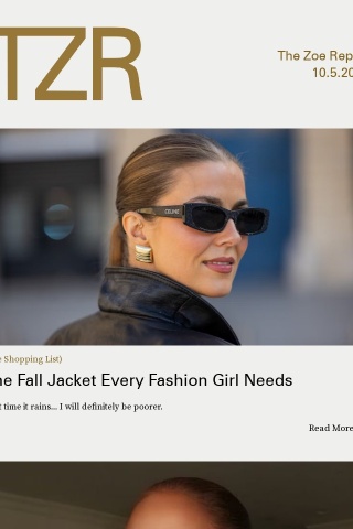 The Fall Jacket Every Fashion Girl Needs