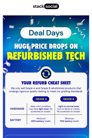 🏆💎 Deal Days: Our BEST Refurb Tech Yet! ⭐🏆