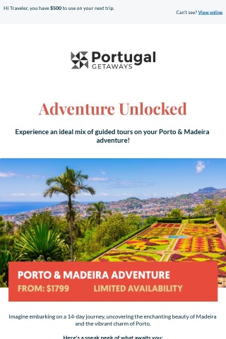 TOUR UNLOCKED - Porto & Madeira Adventure! 🤩