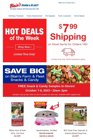 Hot Deals of the Week ☆ Rewards Member Savings ☆ Toyland Sneak Peek!