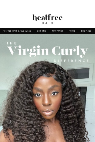 Virgin Curly vs. Wet & Wavy