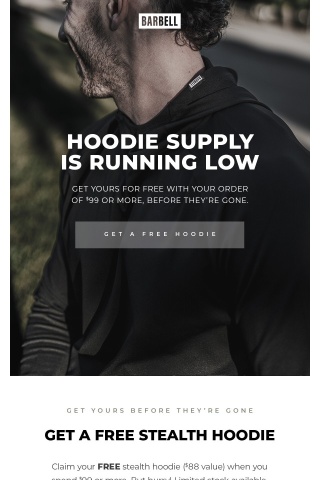 DON'T MISS OUT | Free Hoodies Are Selling Out!
