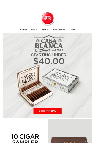 Unbeatable Savings on Casa Blanca Cigars! 💨