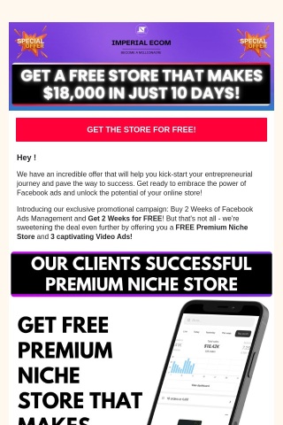 Make $18K in 10 days 🤩 with this store