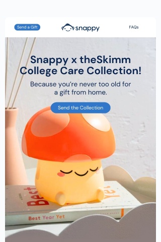 Snappy x theSkimm College Care Collection!