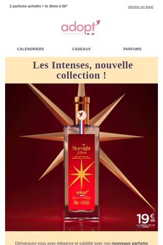 Vous allez adorer nos nouveaux parfums intenses ! 😍
