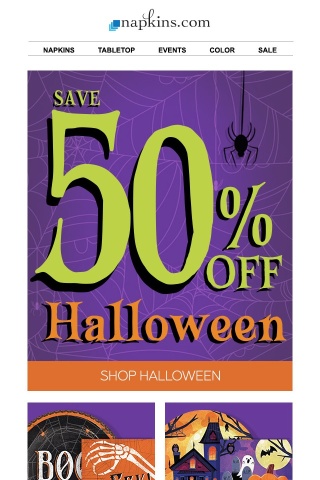 Stock up now and make this Halloween a spooktacular celebration to remember. 🎃👻"