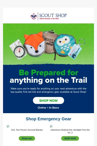 Don't Wait Until It's Too Late - Get Your Emergency Gear Now