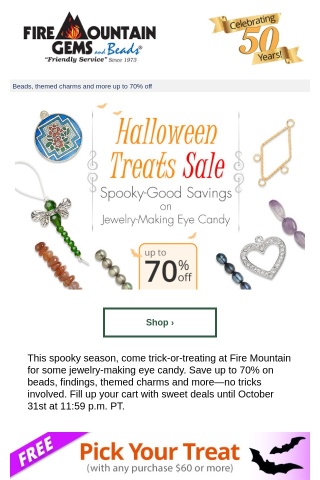 Shop the Halloween Treats SALE for spooky-good savings