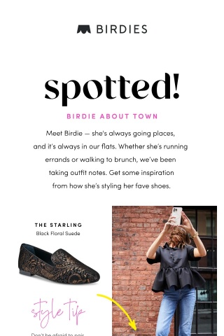 Meet Birdie 👋 See how she’s wearing our shoes