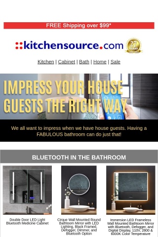 IMPRESS YOUR HOUSE GUESTS - BATHROOM EDITION