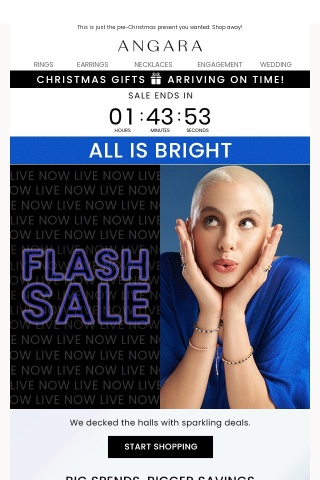 All Is Bright Flash Sale 🌟 Shining Deals *Inside*