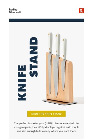 Meet The Knife Stand 🔪
