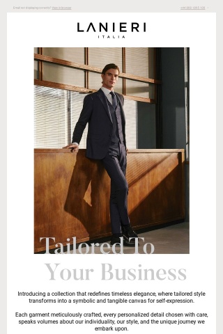 Tailored To Your Business: Discover the New Campaign