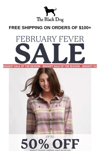 Our February Fever Sale Is Here 🌡️