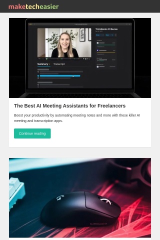 Best AI Meeting Assistants for Freelances / Best Gaming Mouse / Install Unsigned Drivers in Windows
